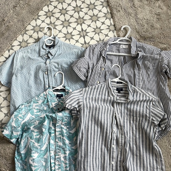 J. Crew Other - Set of 4 men’s button down tshirts